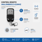 CONTROL REMOTO RF SWITCH RECEPTORES WIFI 433MHZ DOMOTICA
