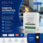 INTERRUPTOR INTELIGENTE WIFI PACK X3 1 CANAL SMARTLIFE VOLTS