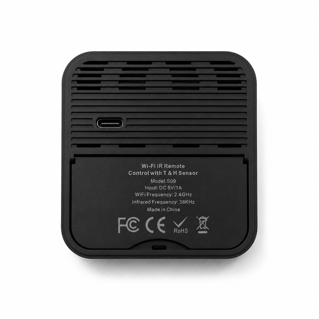 SENSOR TEMPERATURA HUMEDAD WIFI TUYA COMPATIBLE ALEXA LCD
