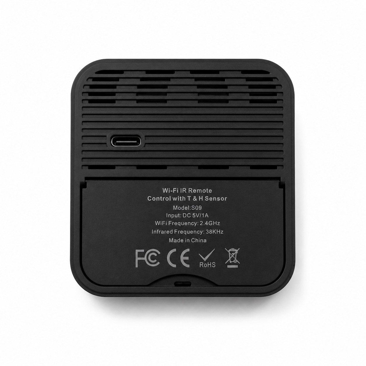 SENSOR TEMPERATURA HUMEDAD WIFI TUYA COMPATIBLE ALEXA LCD