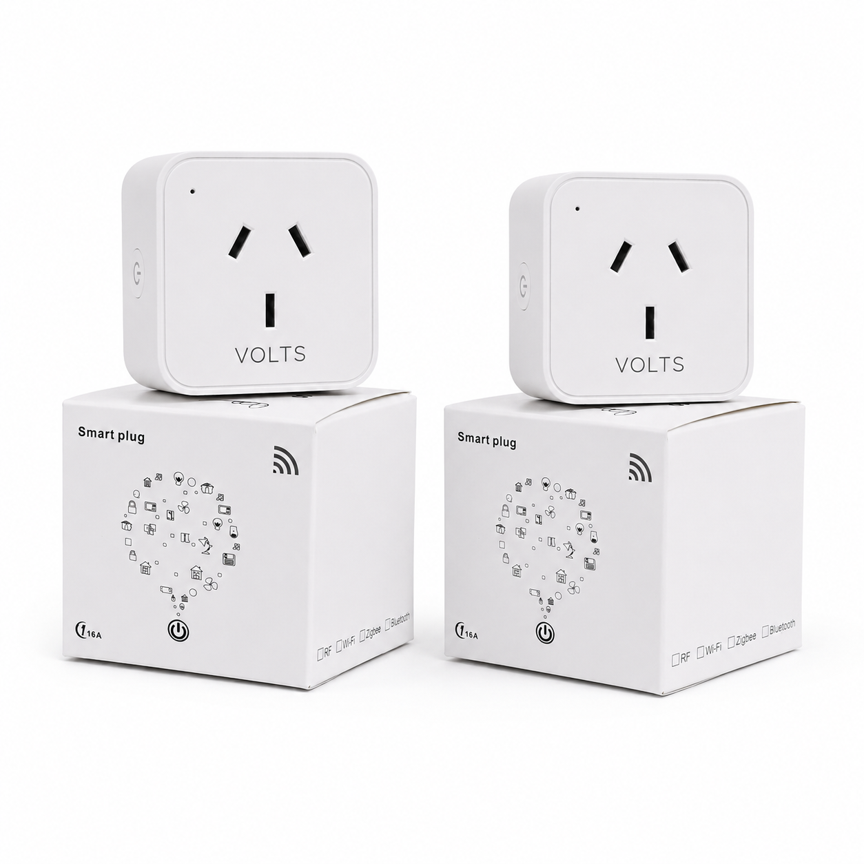 ENCHUFE WIFI INTELIGENTE 16A PACK X2 MEDIDOR CONSUMO