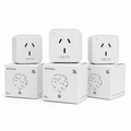 PACK X3 TOMACORRIENTE WIFI 16A CON MEDIDOR CONSUMO