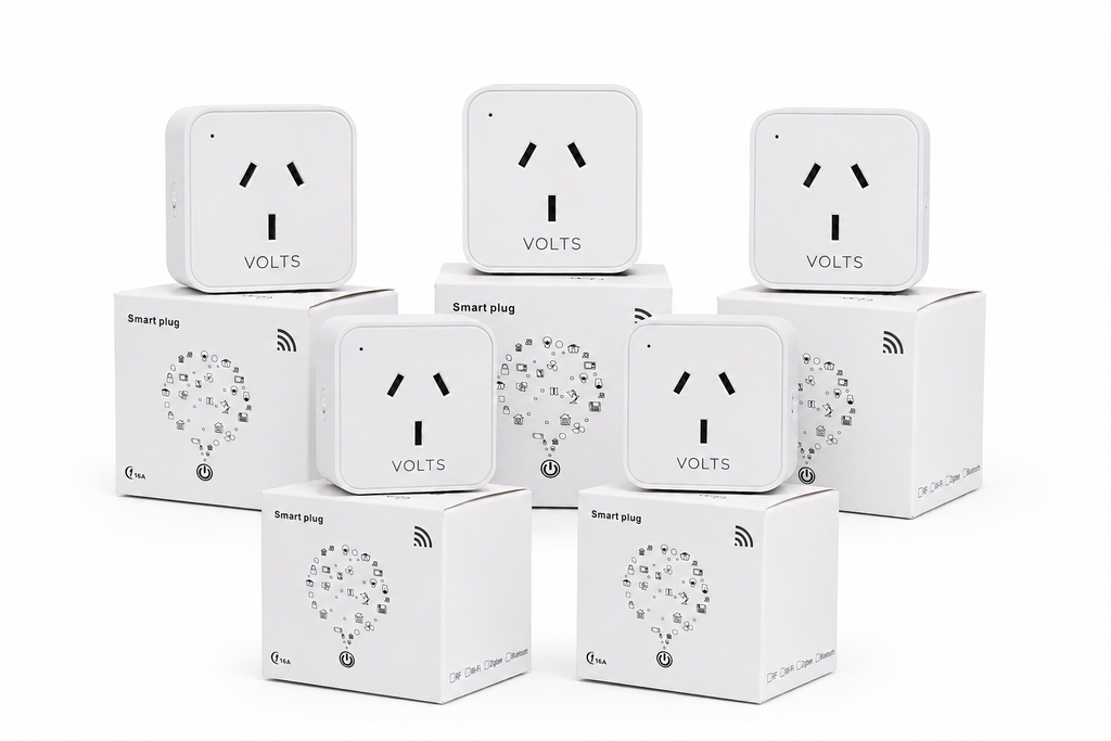 TOMACORRIENTE WIFI INTELIGENTE 16A PACK X5 MEDIDOR CONSUMO