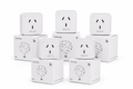 TOMACORRIENTE WIFI INTELIGENTE 16A PACK X5 MEDIDOR CONSUMO