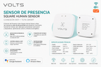 SENSOR DE PRESENCIA HUMANA WIFI MMWAVE 2.4 GHZ 5V