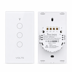 LLAVE DE LUZ SMART TACTIL 3 PUNTOS 10A WIFI+RF+BLUETOOTH BCO
