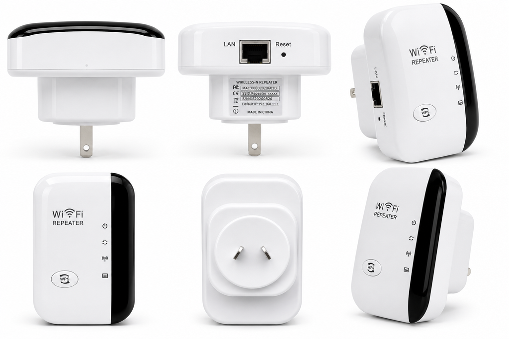 REPETIDOR EXTENSOR DE SEÑAL WIFI 300MBPS VOLTS AMPLIFICADOR
