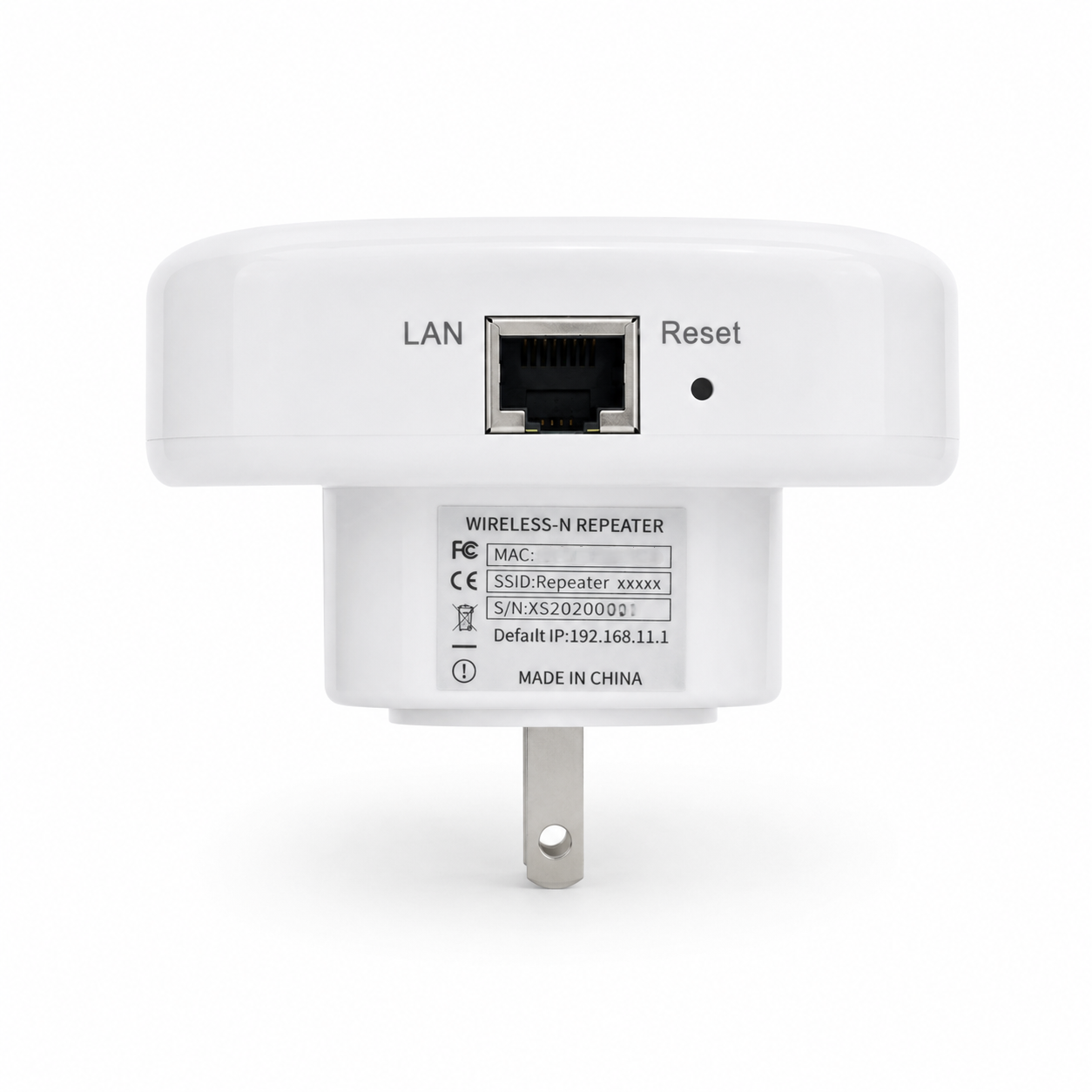 REPETIDOR EXTENSOR DE SEÑAL WIFI 300MBPS VOLTS AMPLIFICADOR
