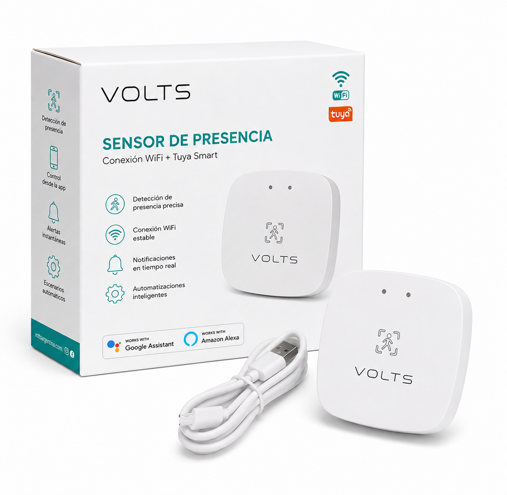 SENSOR DE PRESENCIA HUMANA WIFI MMWAVE 2.4 GHZ 5V