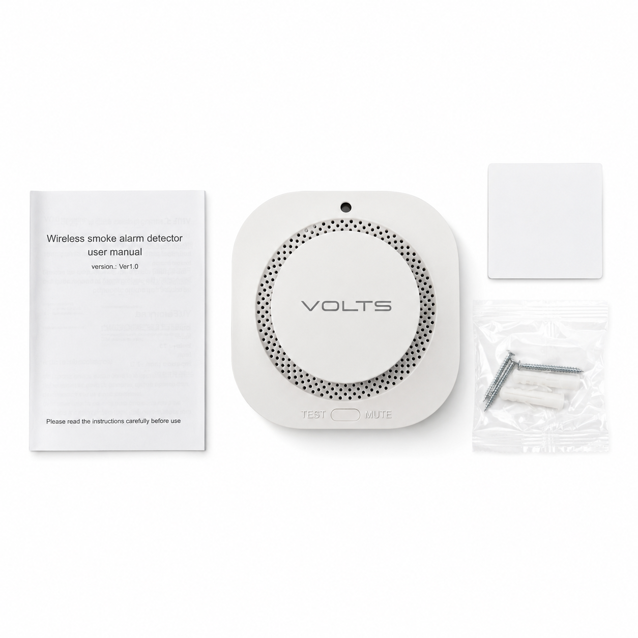 DETECTOR DE HUMO WIFI VOLTS TUYA SMART ALARMA INCENDIO