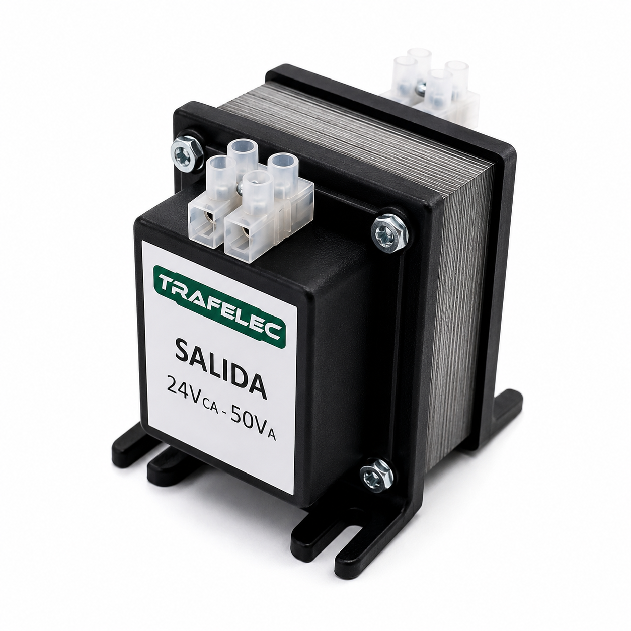 TRANSFORMADOR ELECTRICO DE AISLACION 380VCA A 24VCA 50W