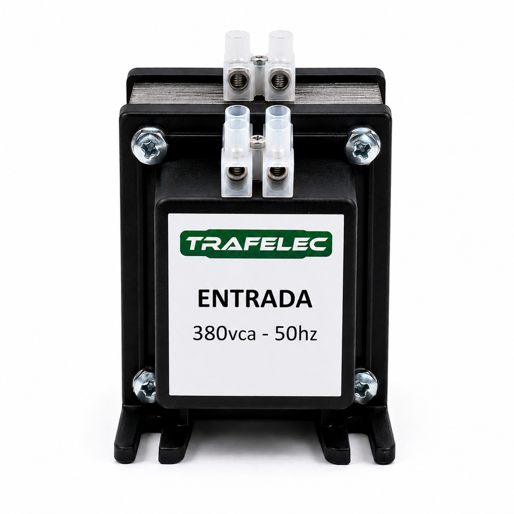 TRANSFORMADOR ELECTRICO DE AISLACION 380VCA A 24VCA 50W